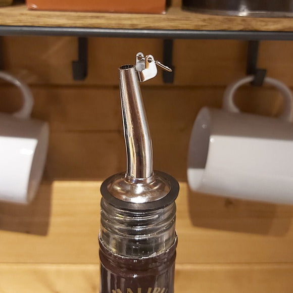 Fliptop Freeflow Spirit Pourer - Stainless Steel - BarBits.co.uk