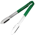 Green Colour Coded Serving Tong - 9inch