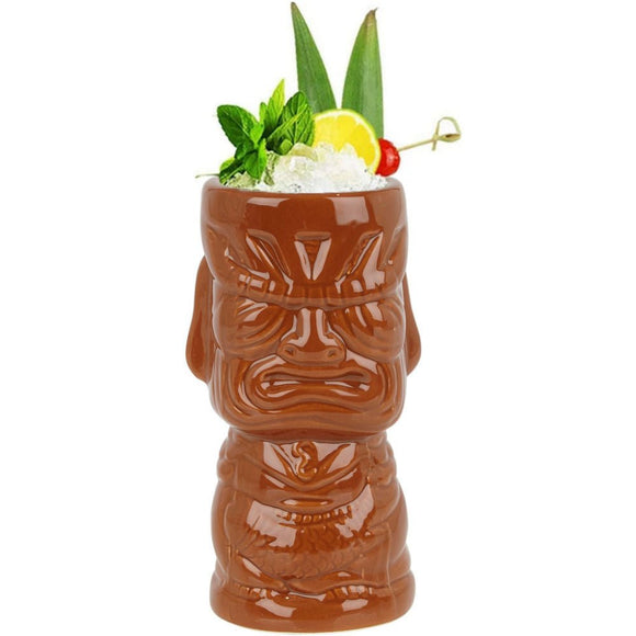 Grumpy Face Molokai Tiki Mug - 12.7oz - BarBits.co.uk