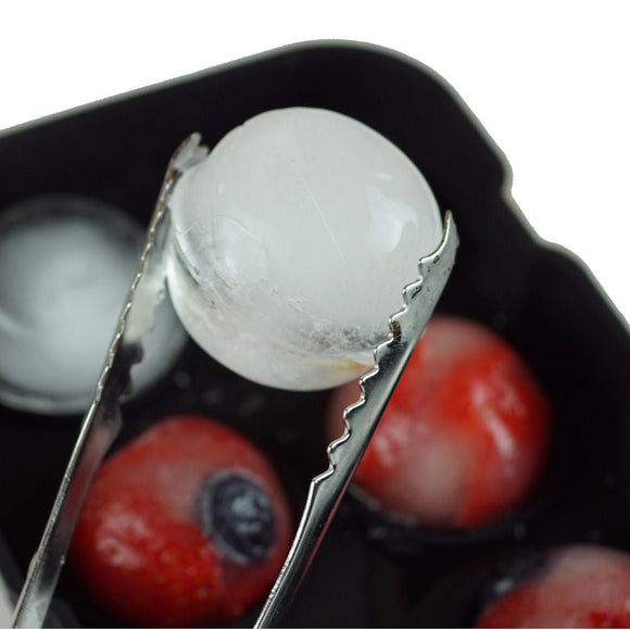 Ice Tong 190mm - Stainless Steel - BarBits.co.uk