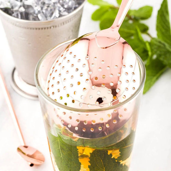 Julep Cocktail Strainer - Copper Plated - BarBits.co.uk