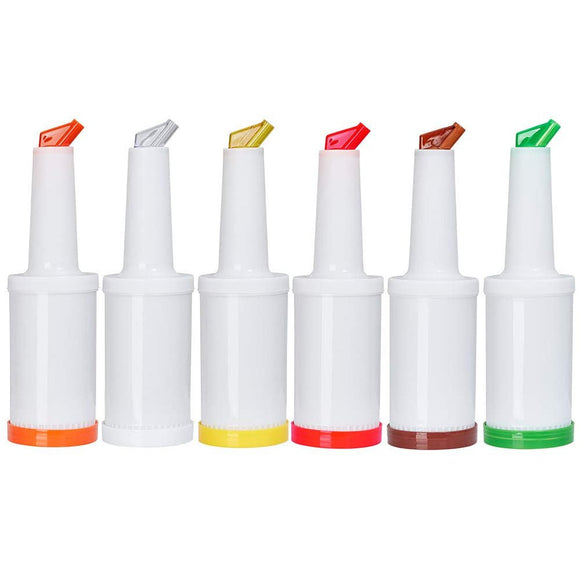 Keep & Pour Storage Bottles - Set of 6 - BarBits.co.uk