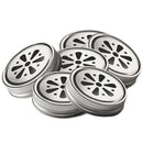 Kilner Flower Drinking Jar Lids - Pack of 6 - BarBits.co.uk