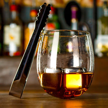 Large Stainless Steel Ice Cubes - Pack of 6 - BarBits.co.uk