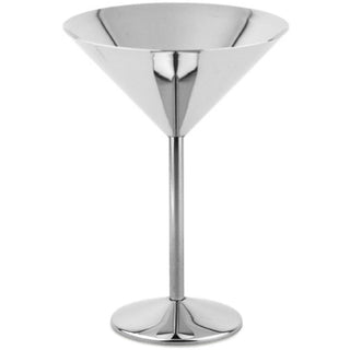 Stainless Steel Martini Glass 240ml