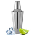 3 Piece Cocktail Shaker 750ml - Stainless Steel
