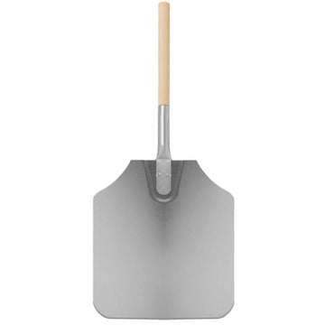 Pizza Peel With Wooden Handle - 26inch - BarBits.co.uk