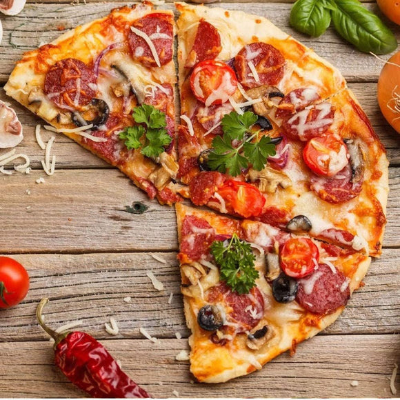 Pizza Peel With Wooden Handle - 26inch - BarBits.co.uk