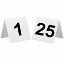 Plastic Table Numbers Signs 1 to 25 - BarBits.co.uk
