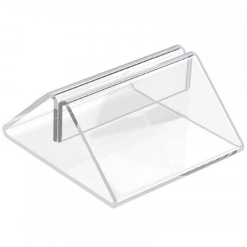 Plastic Tent Type Menu Holder - Pack of 12 - BarBits.co.uk