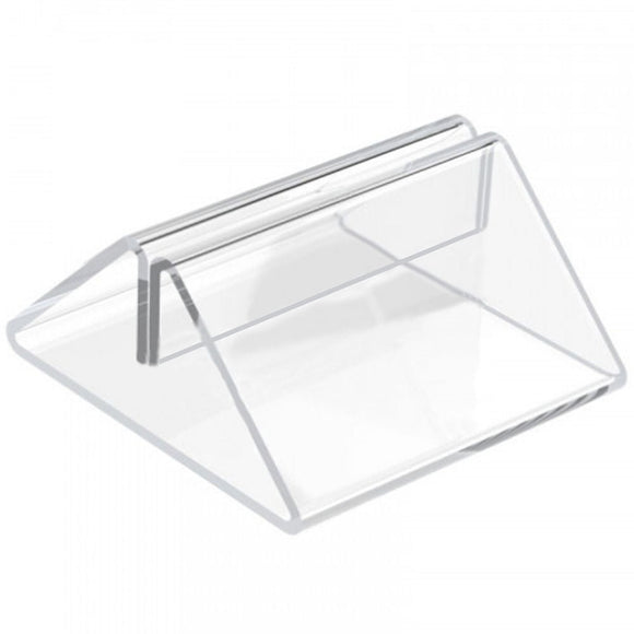 Plastic Tent Type Menu Holder - Pack of 12 - BarBits.co.uk