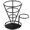 Chip Serving Cone & Ramekin Holder