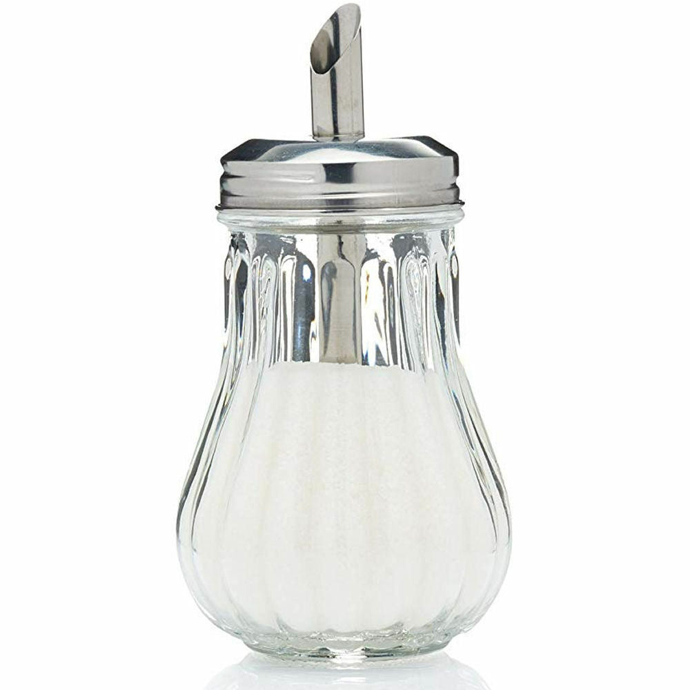 Retro Glass Sugar Pourer 7oz