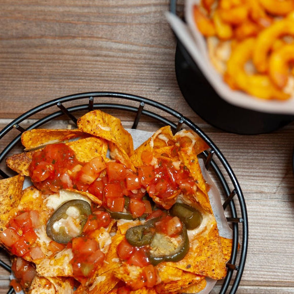 Round Fast Food Wire Basket 8" - BarBits.co.uk