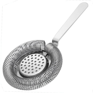 Round Hawthorne Strainer - Stainless Steel - BarBits.co.uk