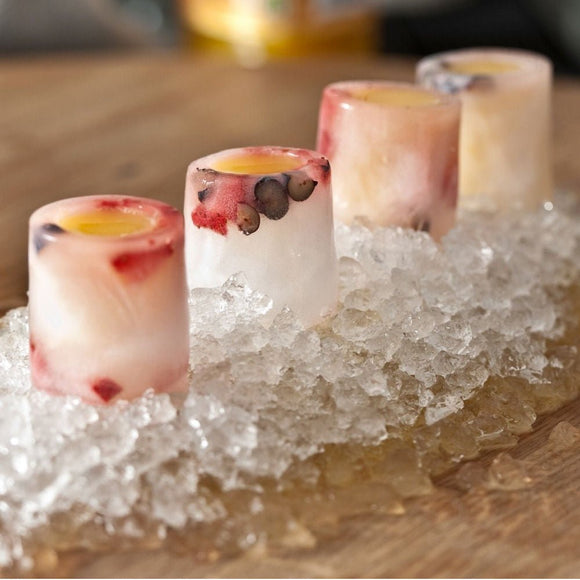 Silicone Ice Shot Glass Mould - Black - BarBits.co.uk