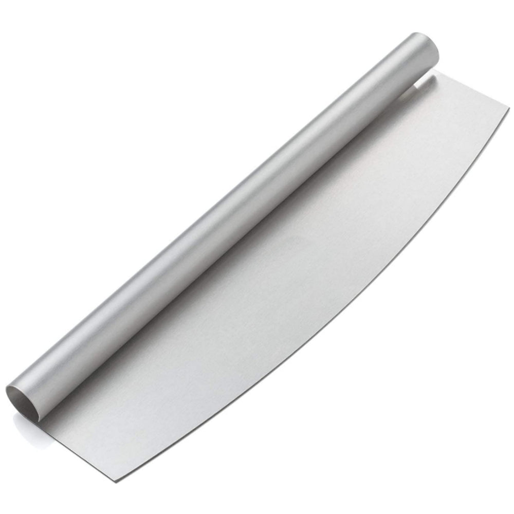 Mezzaluna Pizza Cutter - Stainless Steel