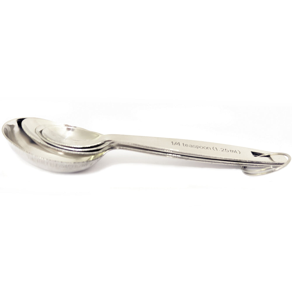 Stainless Steel Measuring Spoons - Set of 4