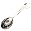 Stainless Steel Measuring Spoons - Set of 4