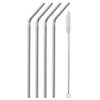 Stainless Steel Straws - Pack of 4