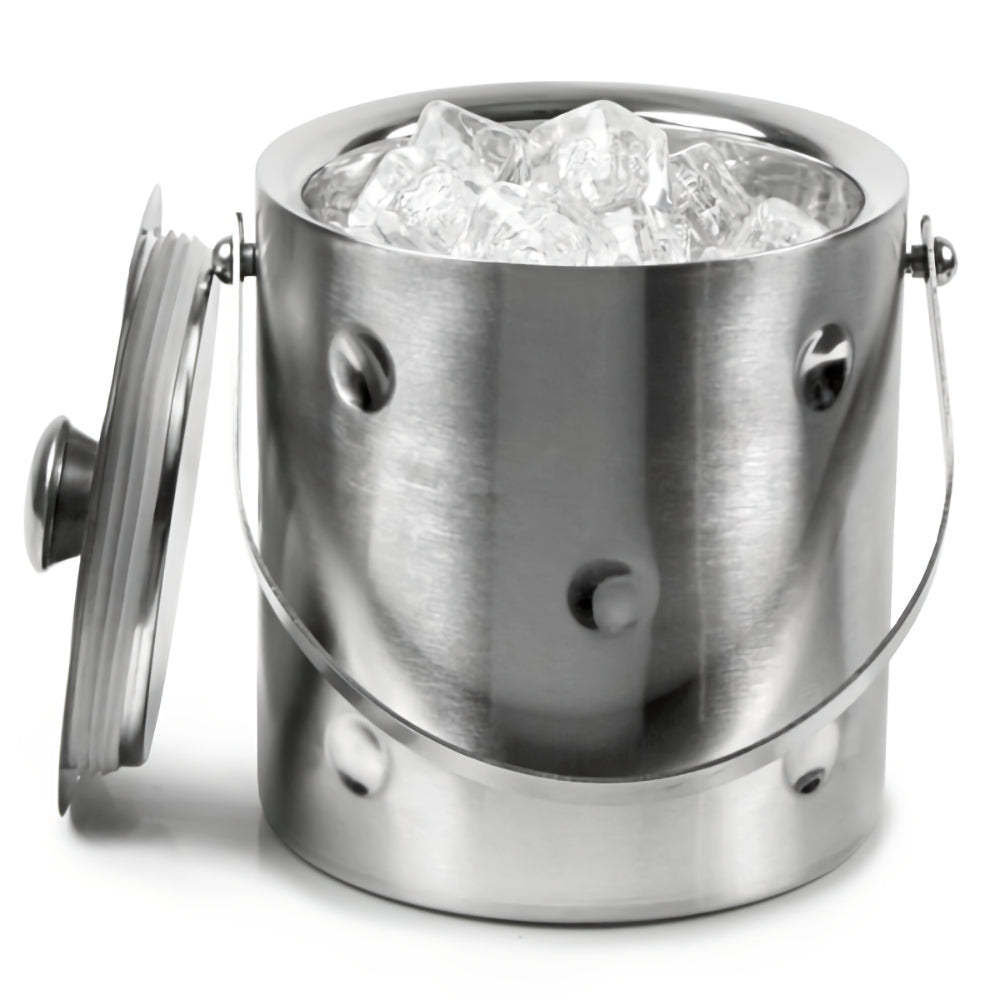 Double Wall Ice Bucket - Stainless Steel - 0