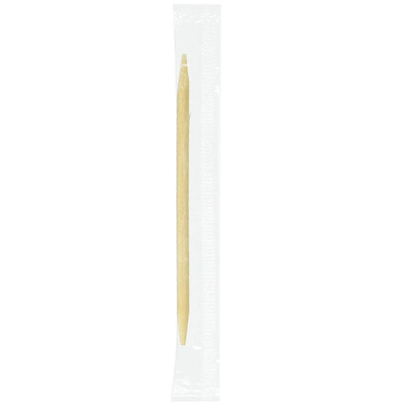 Wooden Toothpicks Individually Wrapped - Case of 1000