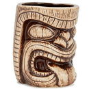 Ceramic toscano lono tiki mug 450ml brown novelty bar mug for serving cocktails mocktails and soft drinks - BarBits.co.uk