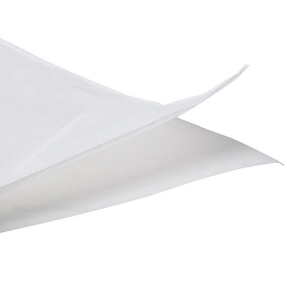 White Greaseproof Paper 25 x 35cm - Pack of 1000 - BarBits.co.uk