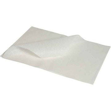 White Greaseproof Paper 25 x 35cm - Pack of 1000 - BarBits.co.uk