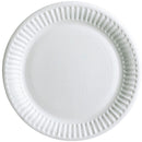 White Paper Plates 18cm - Pack of 100 - BarBits.co.uk