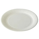 White Paper Plates 23cm - Pack of 30 - BarBits.co.uk