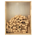 Wooden Wine Cork Holder Box