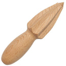 BarBits wooden cocktail reamer beechwood tool with ridged head for extracting juice from citrus fruits - BarBits.co.uk