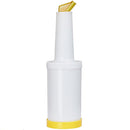 Yellow Keep & Pour Bottle 1 Litre - BarBits.co.uk